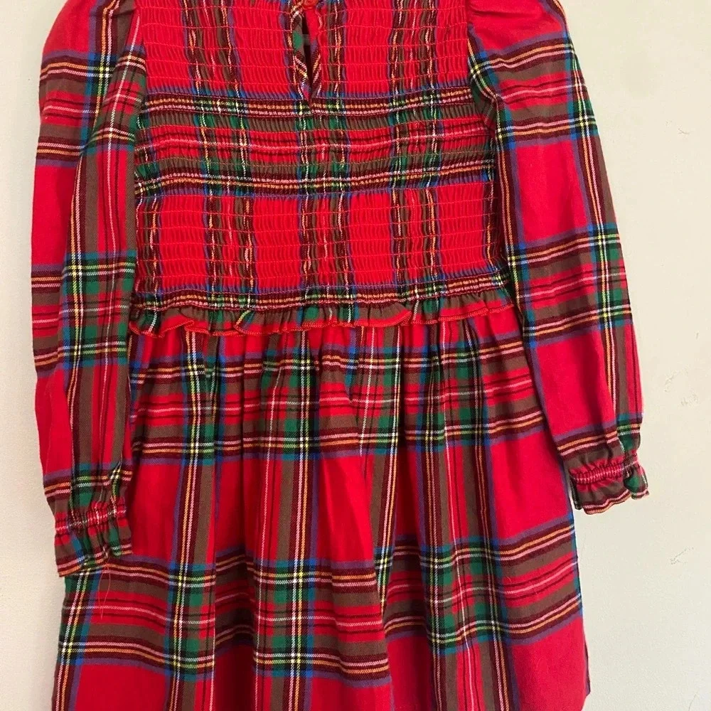 Wonder Nation Smocked Holiday Dress